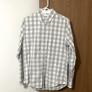 Express 100% cotton casual button down